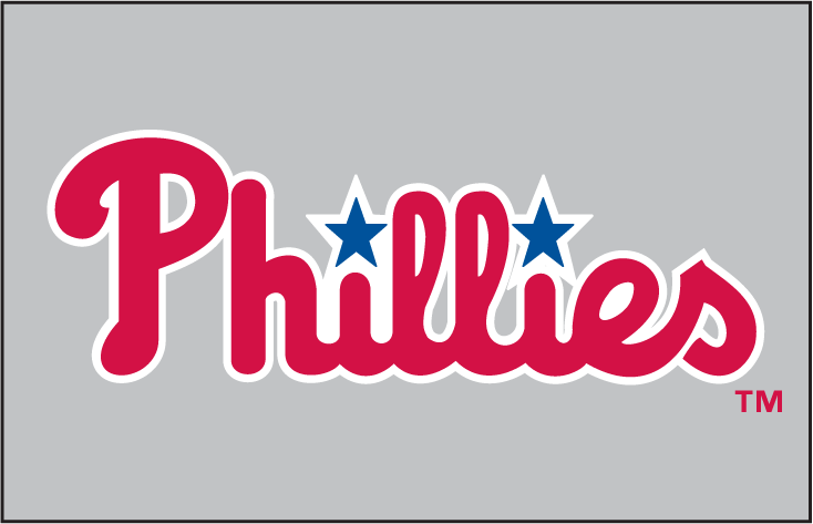 Philadelphia Phillies 1992-2018 Jersey Logo fabric transfer